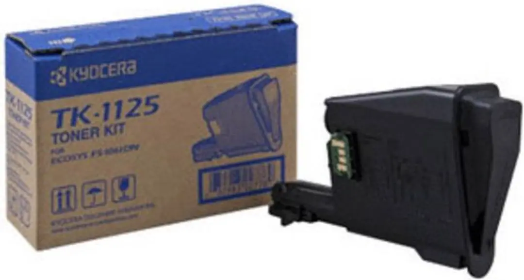 Kyocera TK-1125 Tonercartridge - 2100 Pagina's - Zwart