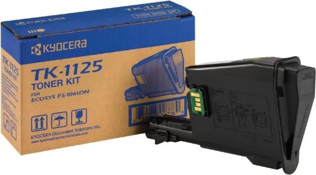 Kyocera TK-1125 Tonercartridge - 2100 Pagina's - Zwart
