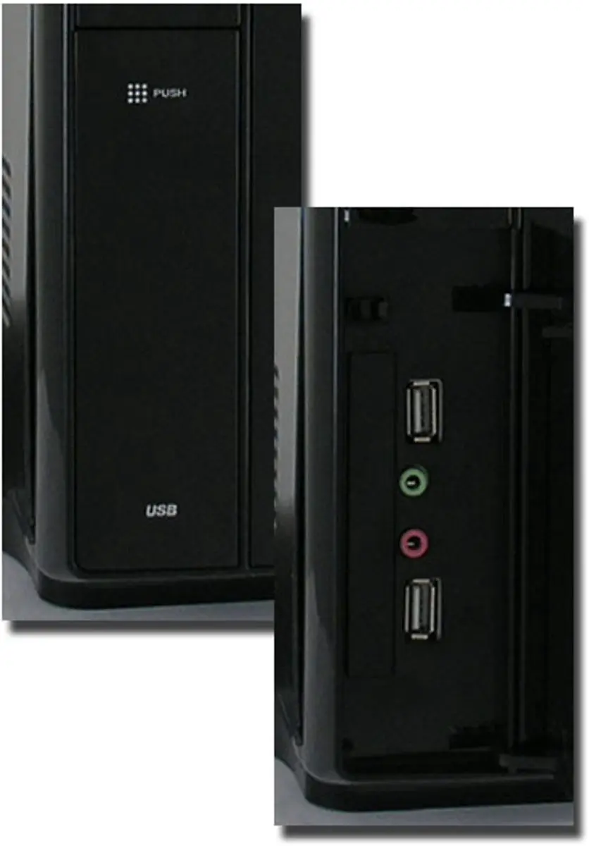 LC Power 1400 Behuizing - Zwart