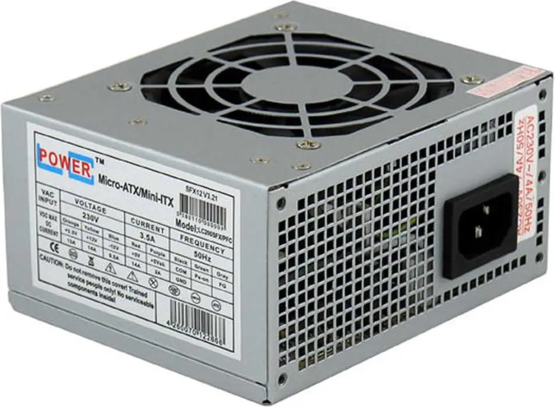 LC Power 1400 Behuizing - Zwart