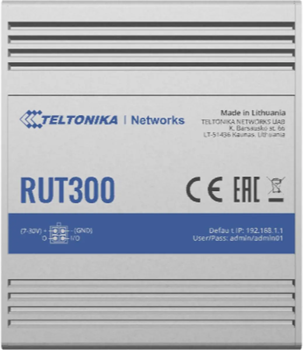 Teltonika TK-RUT300 Industrieel Router