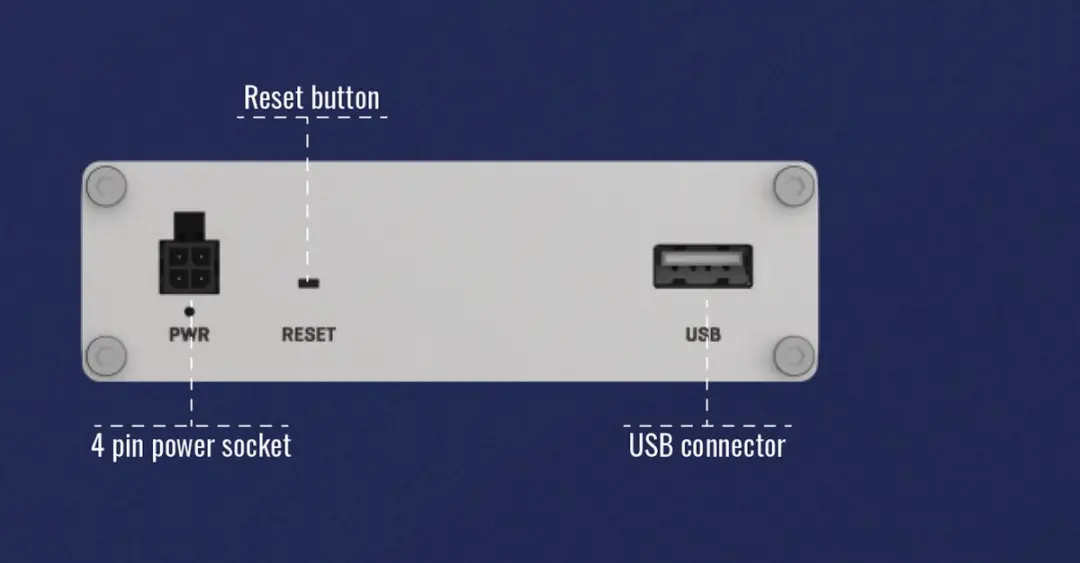Teltonika TK-RUT300 Industrieel Router - 5x RJ45