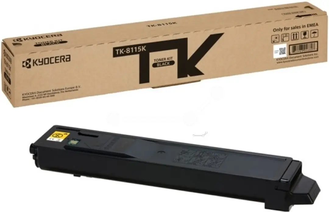 Kyocera TK-8115K Tonercartridge - 12.000 pagina's - Zwart