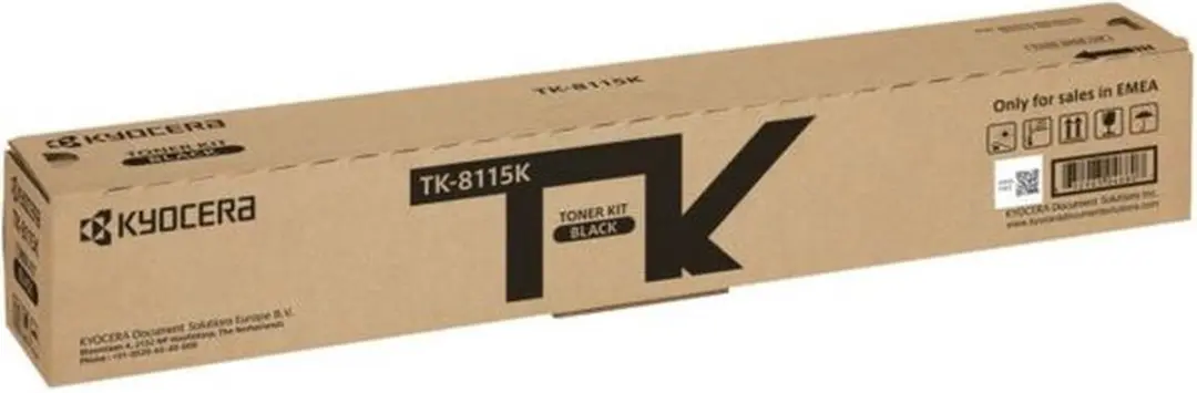 Kyocera TK-8115K Tonercartridge - 12.000 pagina's - Zwart