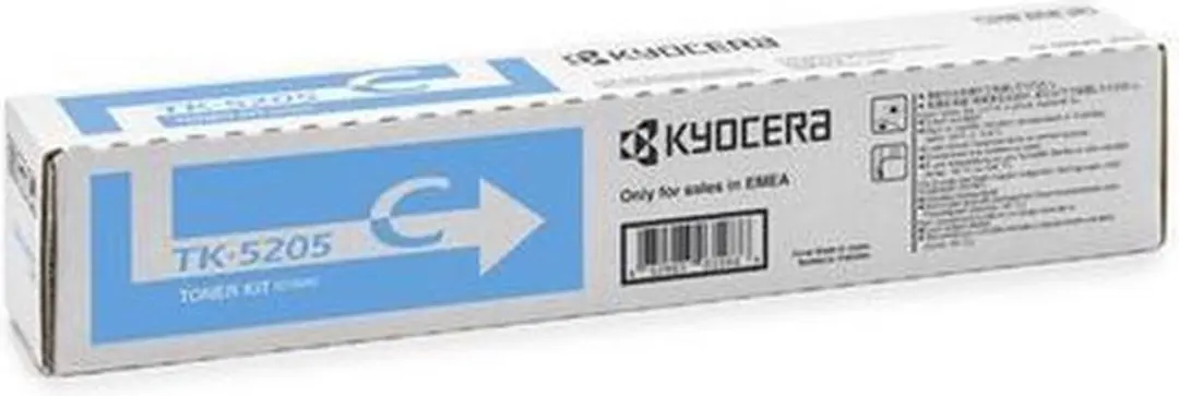 Kyocera TK-5205C Tonercartridge - Cyaan - 12.000 pagina's