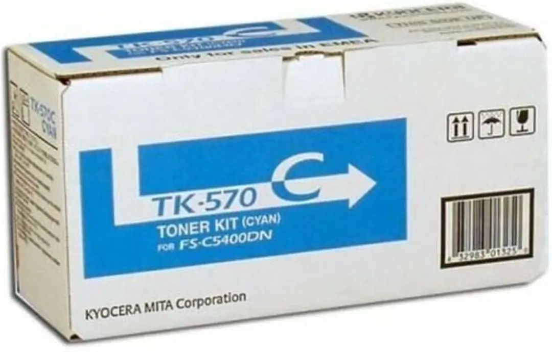 Kyocera TK-570C Tonercartridge Cyaan - 12.000 pagina's