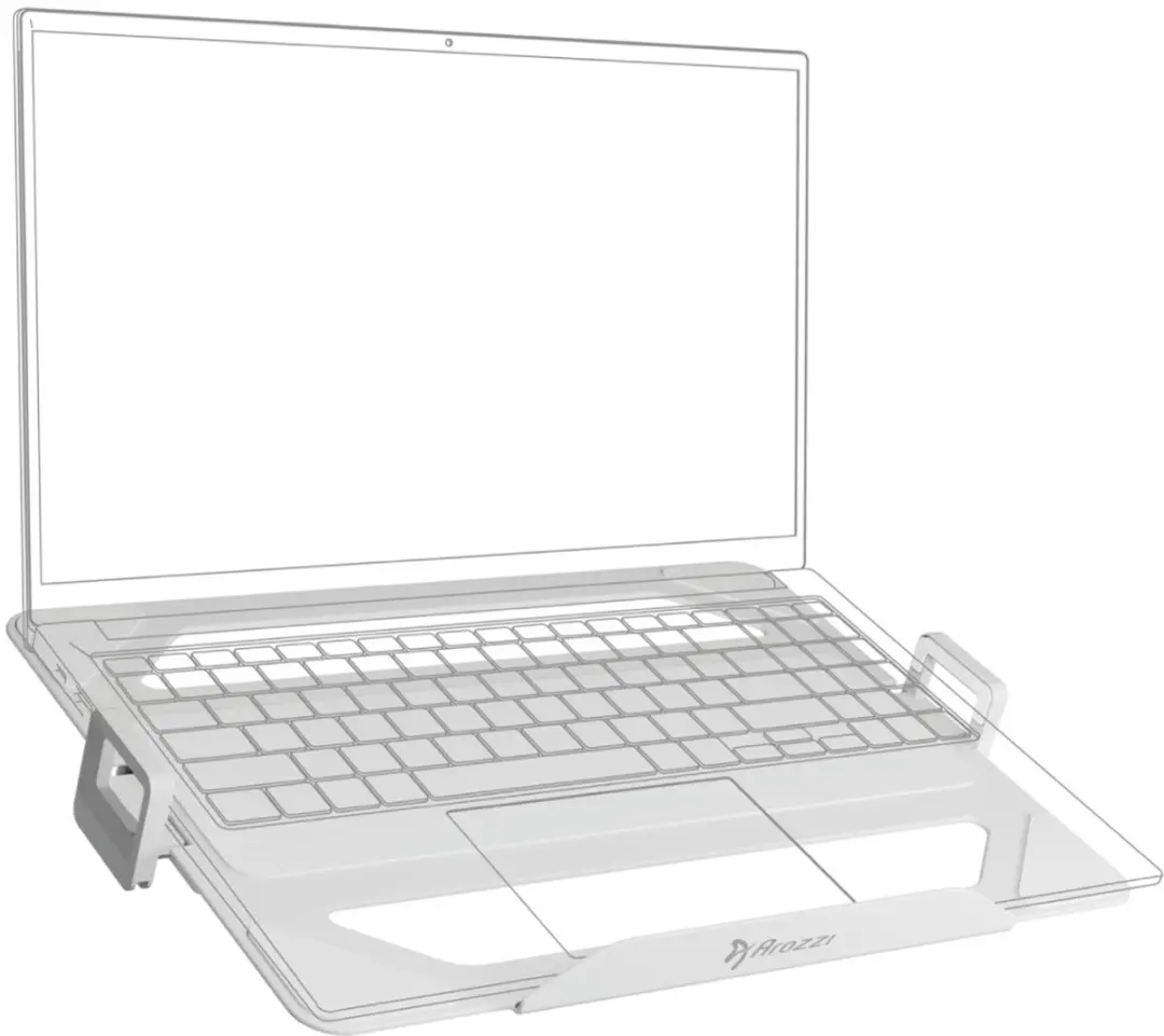 Arozzi Laptophouder AZ-ALZARE-LH-WT - 11,6-18" - Wit