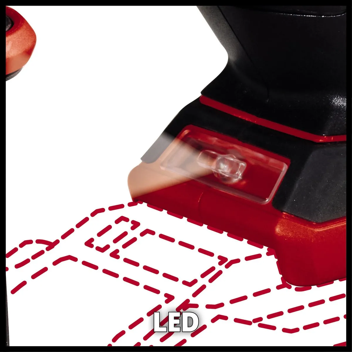 Einhell TE-HD 18/20 Li Solo Accu Boorhamer - 18V - SDS-plus - 4 functies