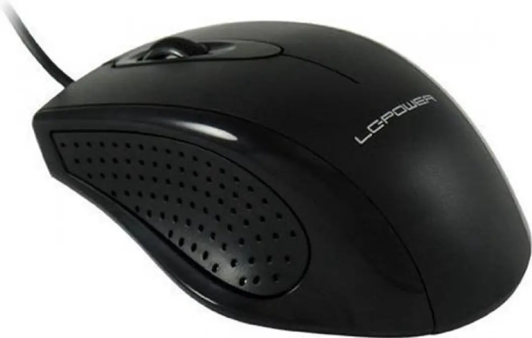 LC Power LC-M710B Muis - 3 Knoppen - Zwart