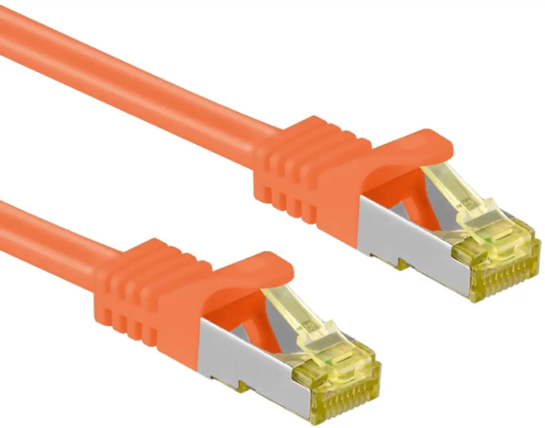 Wentronic 91570 Cat 6 STP-kabel RJ45 - 0.25m - Oranje