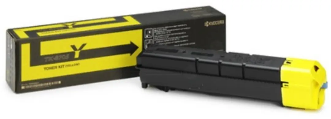 Kyocera TK-8705Y Tonercartridge Geel - 30.000 Pagina's