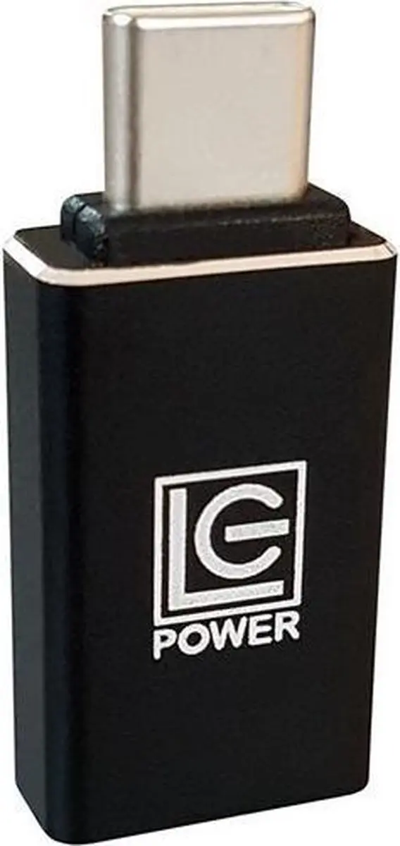 LC Power LC-ADA-U31C USB Adapter - Zwart