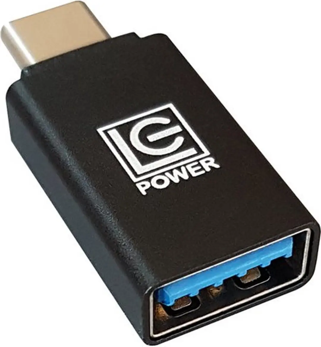 LC Power LC-ADA-U31C USB Adapter - Zwart