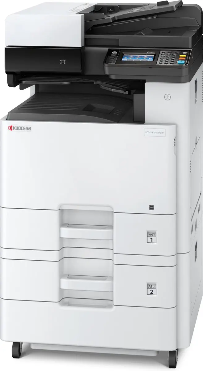 Kyocera ECOSYS M8124cidn A3 Laserprinter - 25ppm Kleur - Wit
