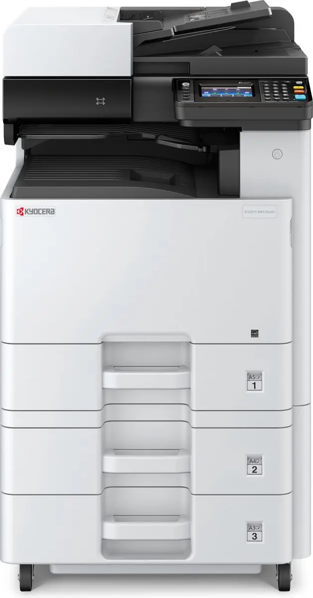 Kyocera ECOSYS M8124cidn A3 Laserprinter - 25ppm Kleur - Wit