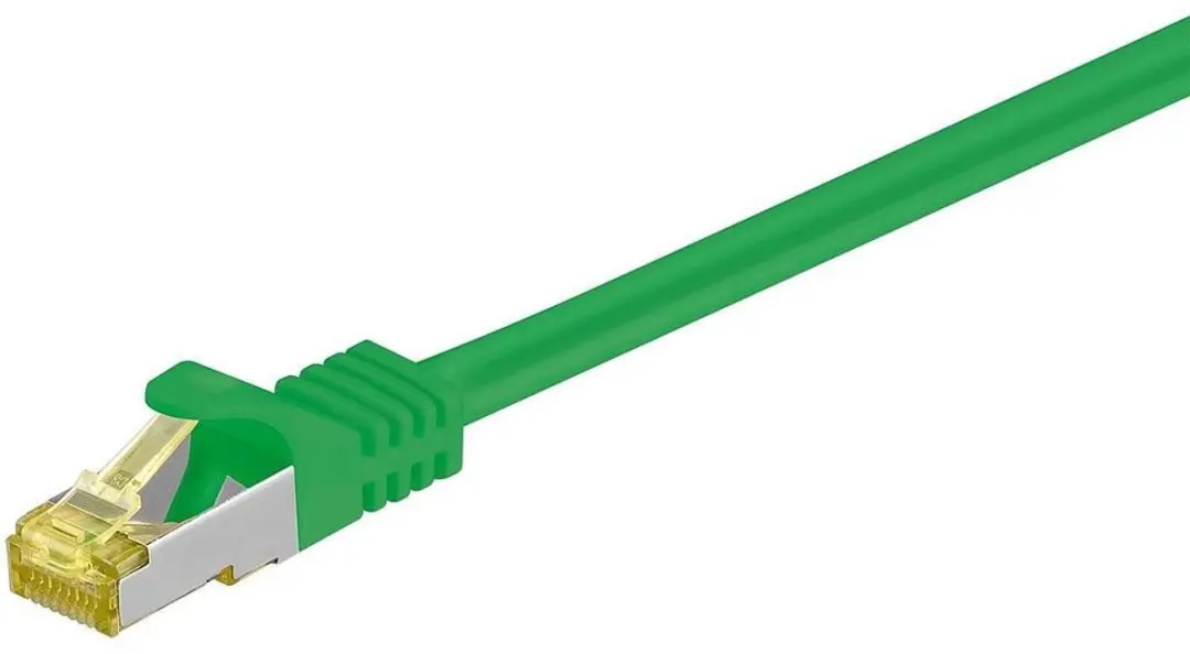 Wentronic Cat 7 STP-kabel RJ45 20m - Groen