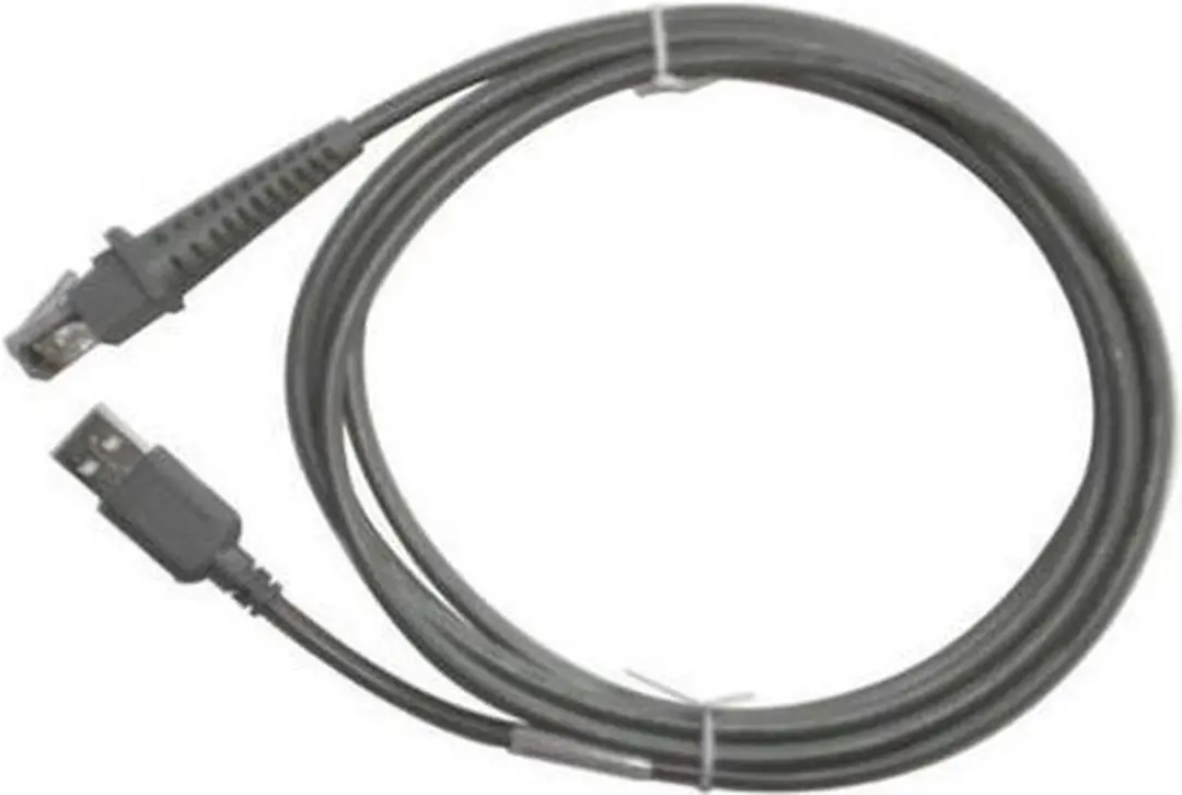 Datalogic USB 2.0 A Male naar B Male Kabel 2m - Zwart