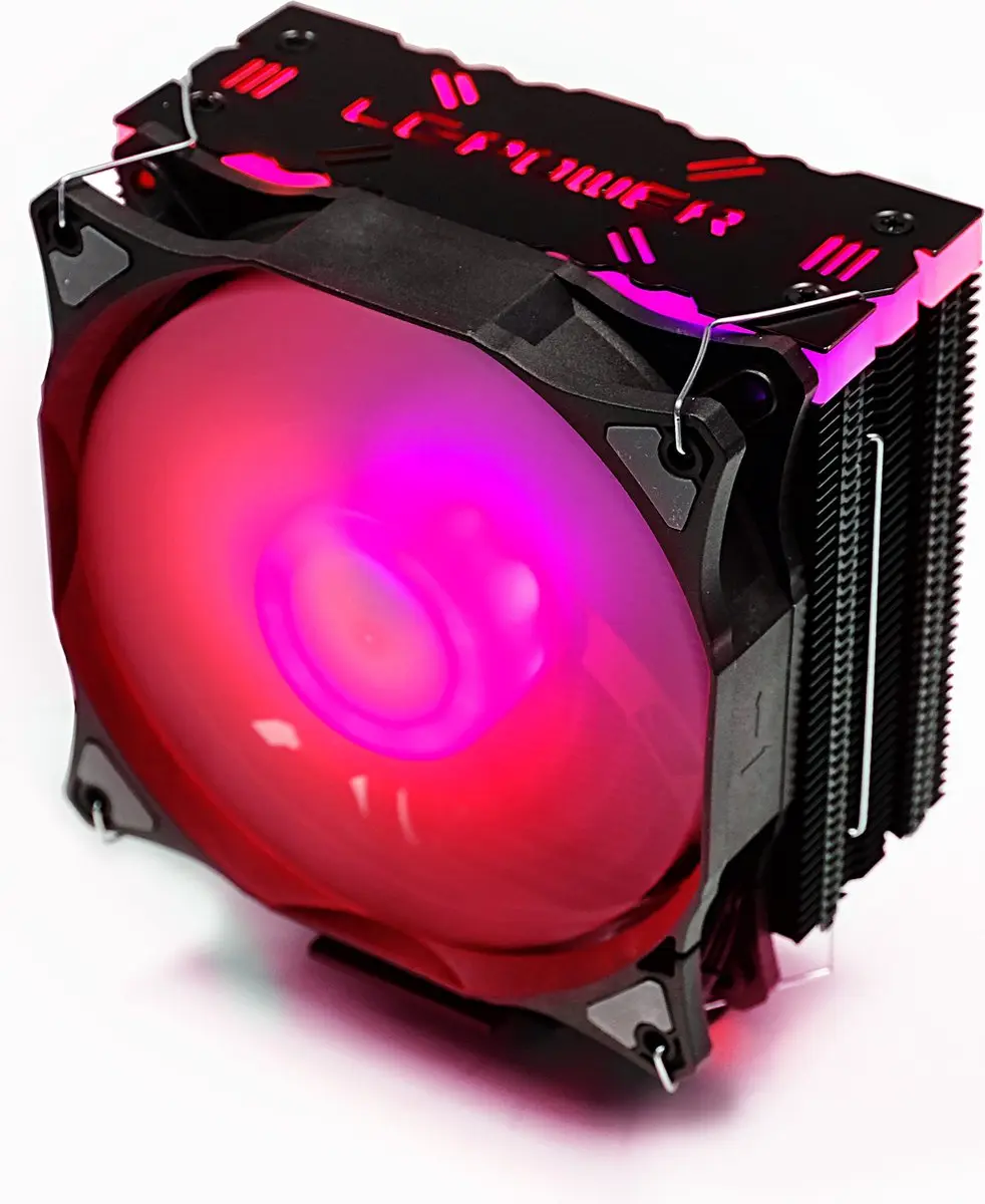 LC Power LC-CC-120-ARGB-PRO CPU Koeler 120mm - 180W - ARGB - Zwart
