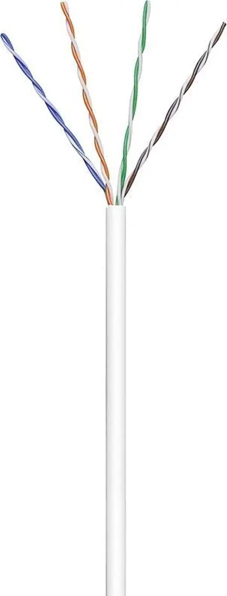 Wentronic CAT6 Netwerkkabel 100m - Wit - afbeelding 6 van 6