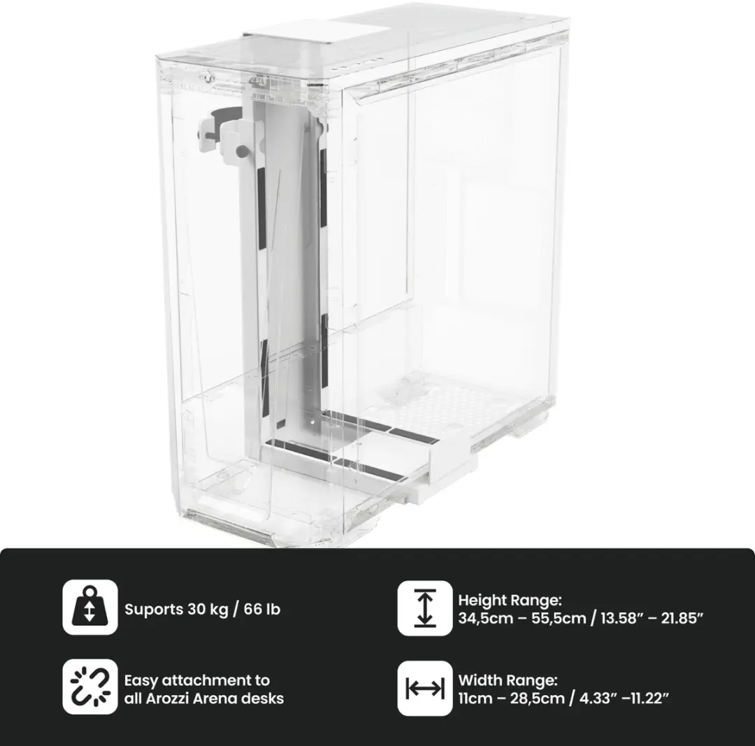 Arozzi Arena PC Houder - Wit