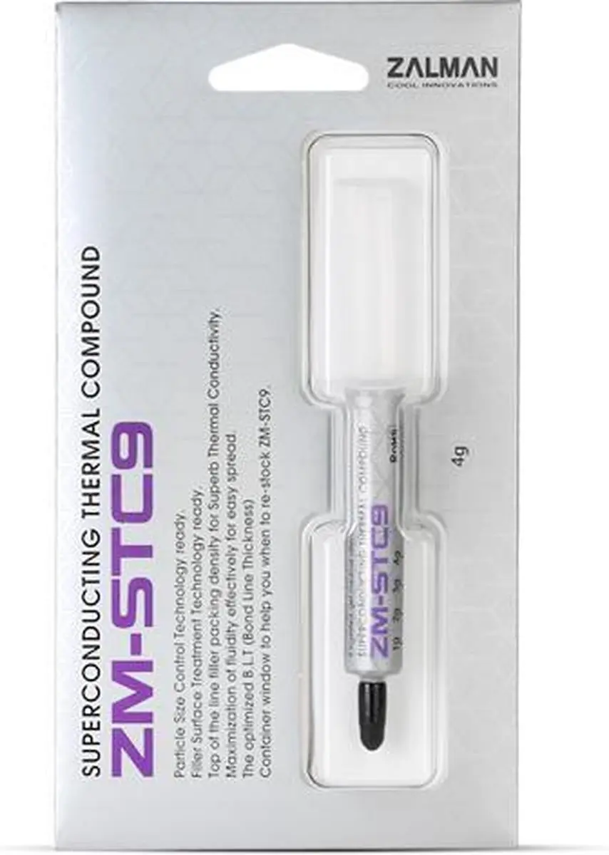 Zalman ZM-STC9 Thermische Compound - 4ml Grijs