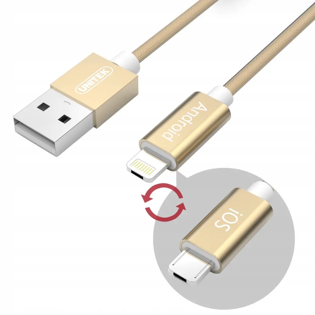 Unitek Y-C4023GD USB-Kabel 1,5m