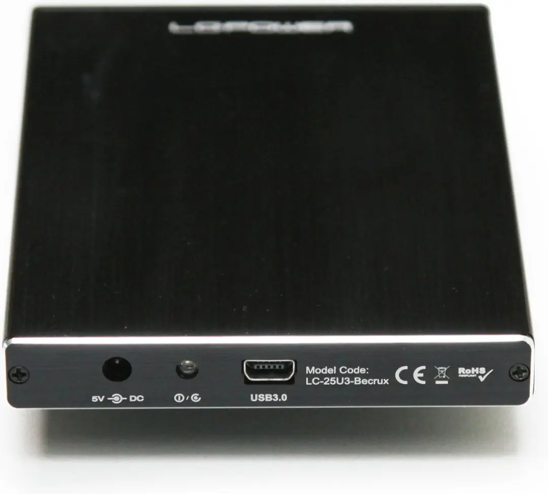 LC Power LC-25U3-Becrux Externe Behuizing 2.5" - Zwart