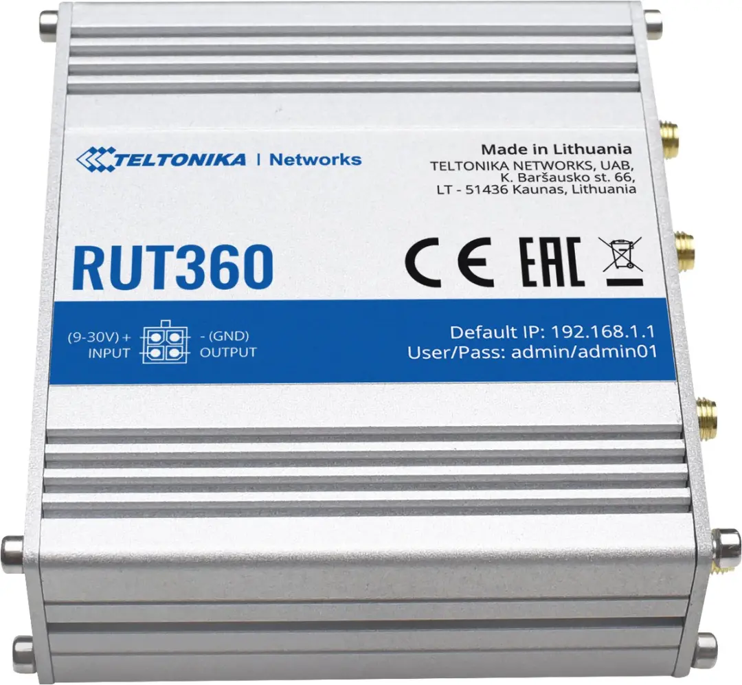 Teltonika RUT360 Industriële LTE Router