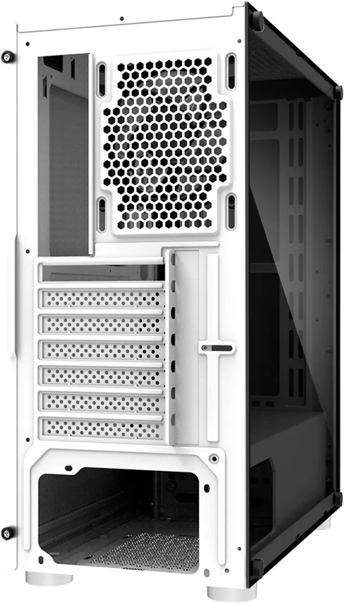 Zalman R2 WHITE Midi-tower Gaming-behuizing - Wit