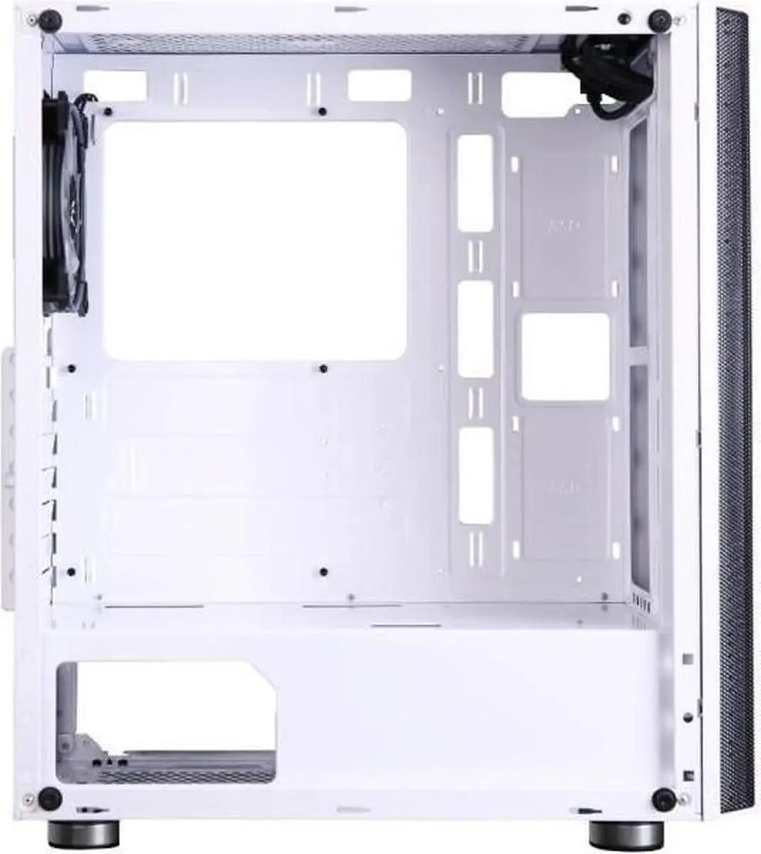 Zalman R2 WHITE Midi-tower Gaming-behuizing - Wit