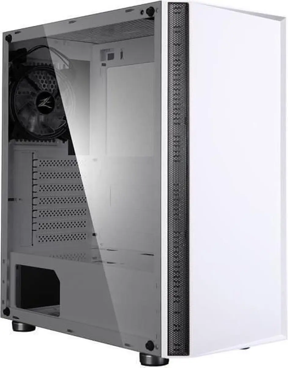 Zalman R2 WHITE Midi-tower Gaming-behuizing - Wit