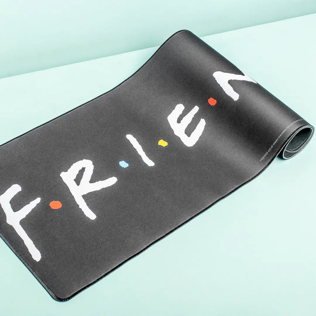 Paladone Friends Bureau Onderlegger - Logo - Geel/Rood/Wit/Zwart