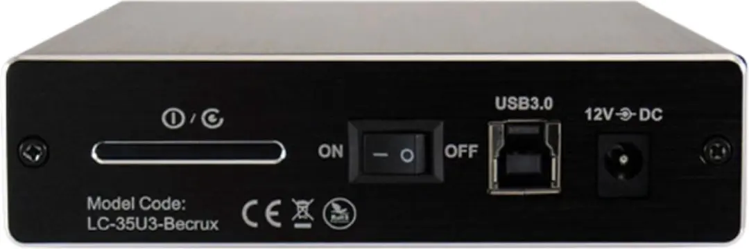 LC Power LC-35U3 Becrux-C1 3.5" HDD Behuizing - Zwart