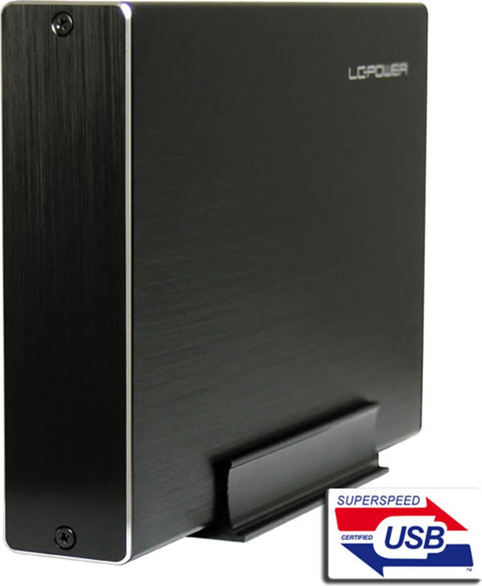 LC Power LC-35U3 Becrux-C1 3.5" HDD Behuizing - Zwart