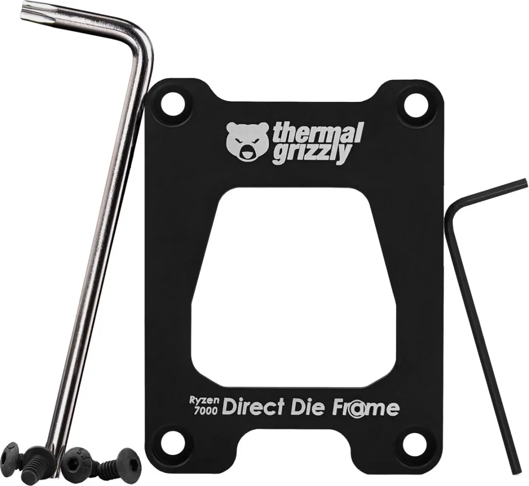 Thermal Grizzly TG-DDF-R7000-R Contact Frame CPU - Ryzen 7000 - Zwart