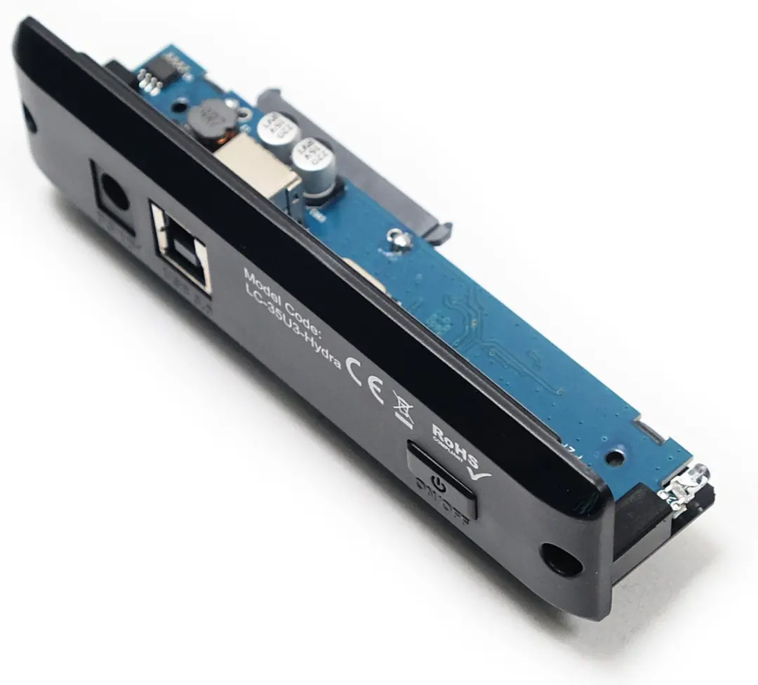 LC Power LC-35U3-Hydra Externe HDD Behuizing 3,5" - USB 3.0 - Zwart