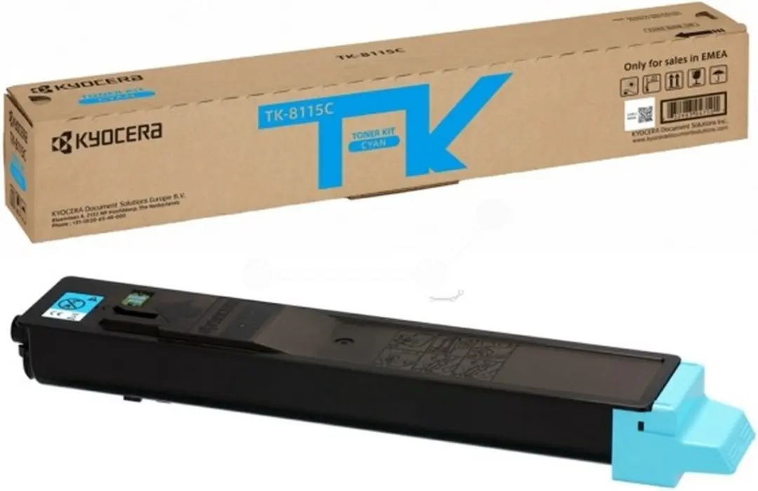 Kyocera TK-8115C Tonercartridge Cyaan - 6000 pagina's
