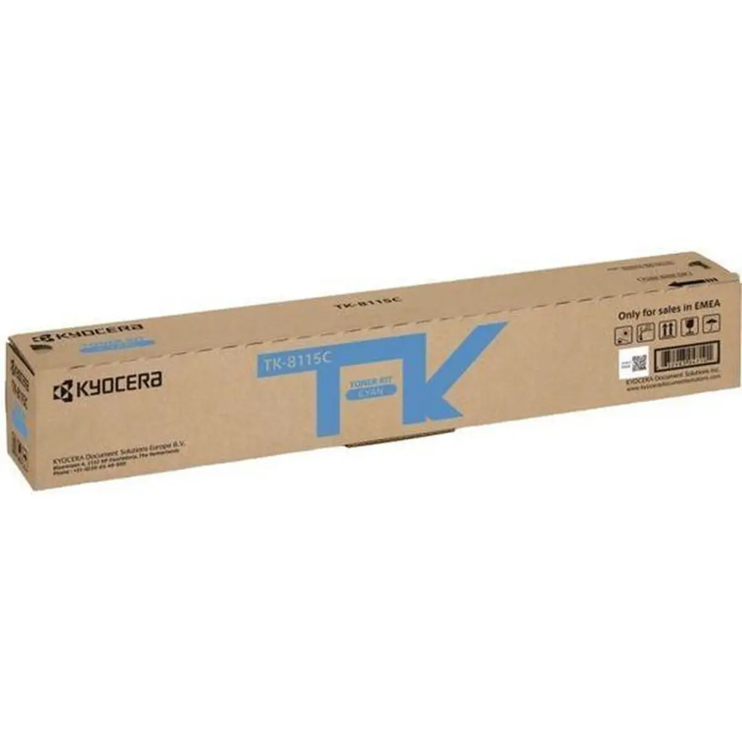 Kyocera TK-8115C Tonercartridge Cyaan - 6000 pagina's