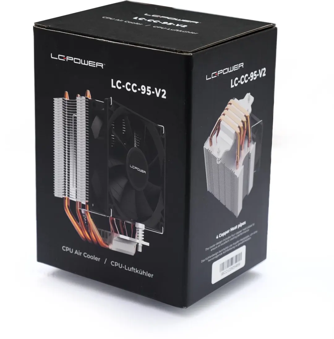 LC Power LC-CC-95 CPU Koeler - 92mm Ventilator - Wit