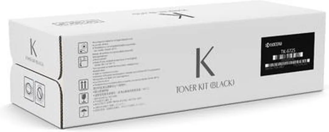 Kyocera TK-6725 Tonercartridge - 70.000 pagina's - Zwart