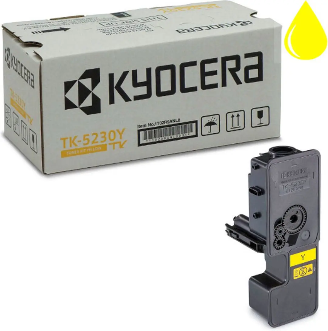 Kyocera TK-5230Y Tonercartridge - Geel - 2200 Pagina's