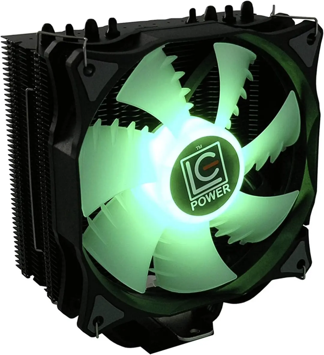 LC Power LC-CC-120-RGB CPU-koeler 125mm - 1x 120mm RGB ventilator