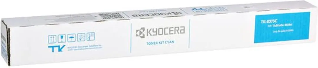 Kyocera TK-8375C Tonercartridge - Cyaan