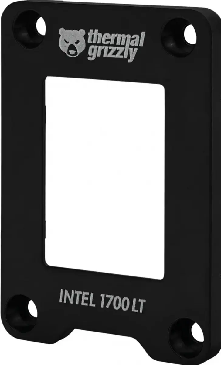 Thermal Grizzly CPU Contact Frame Intel 1700 LT - Zwart