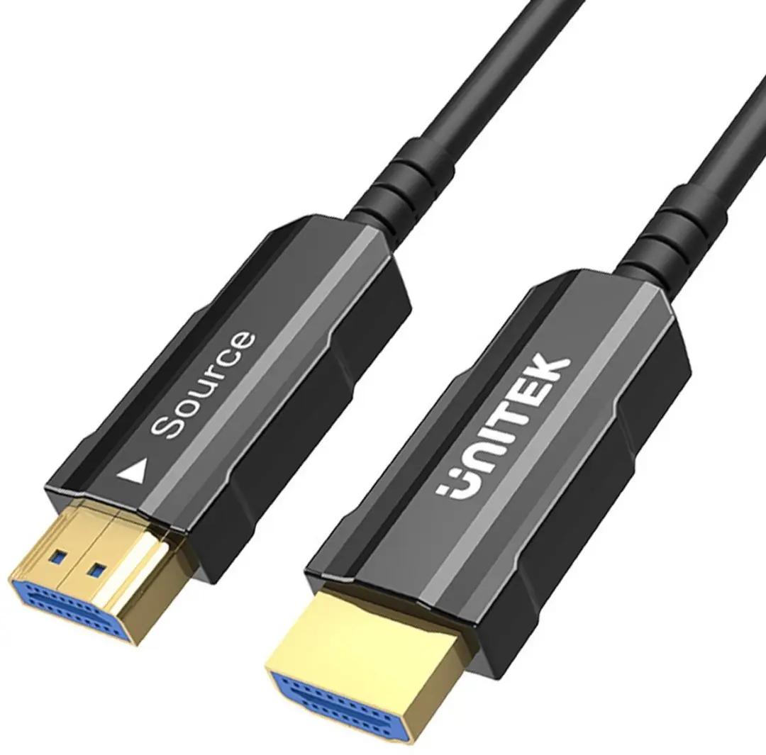 Unitek HDMI-Kabel 4K 60Hz 15m - Transparant