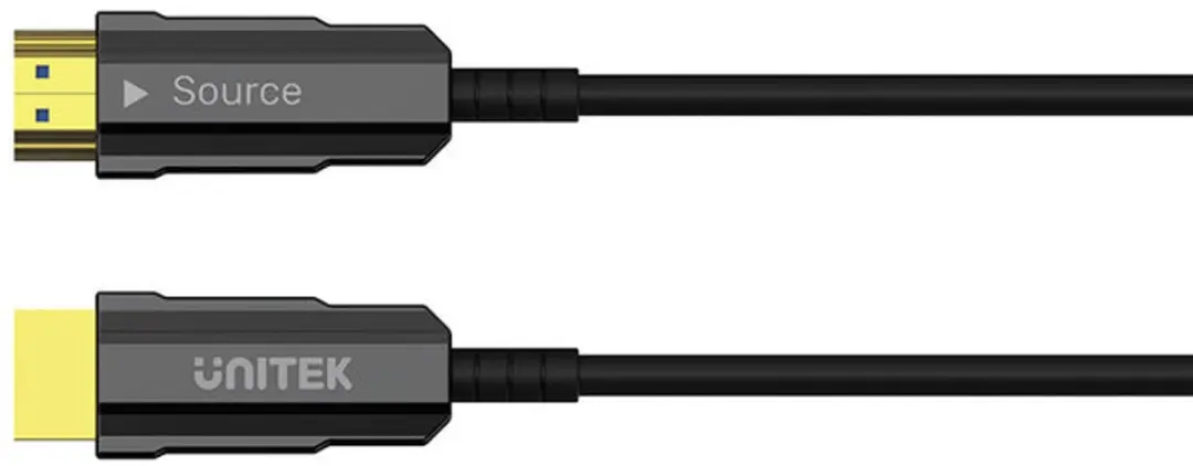 Unitek HDMI-Kabel 4K 60Hz 15m - Transparant