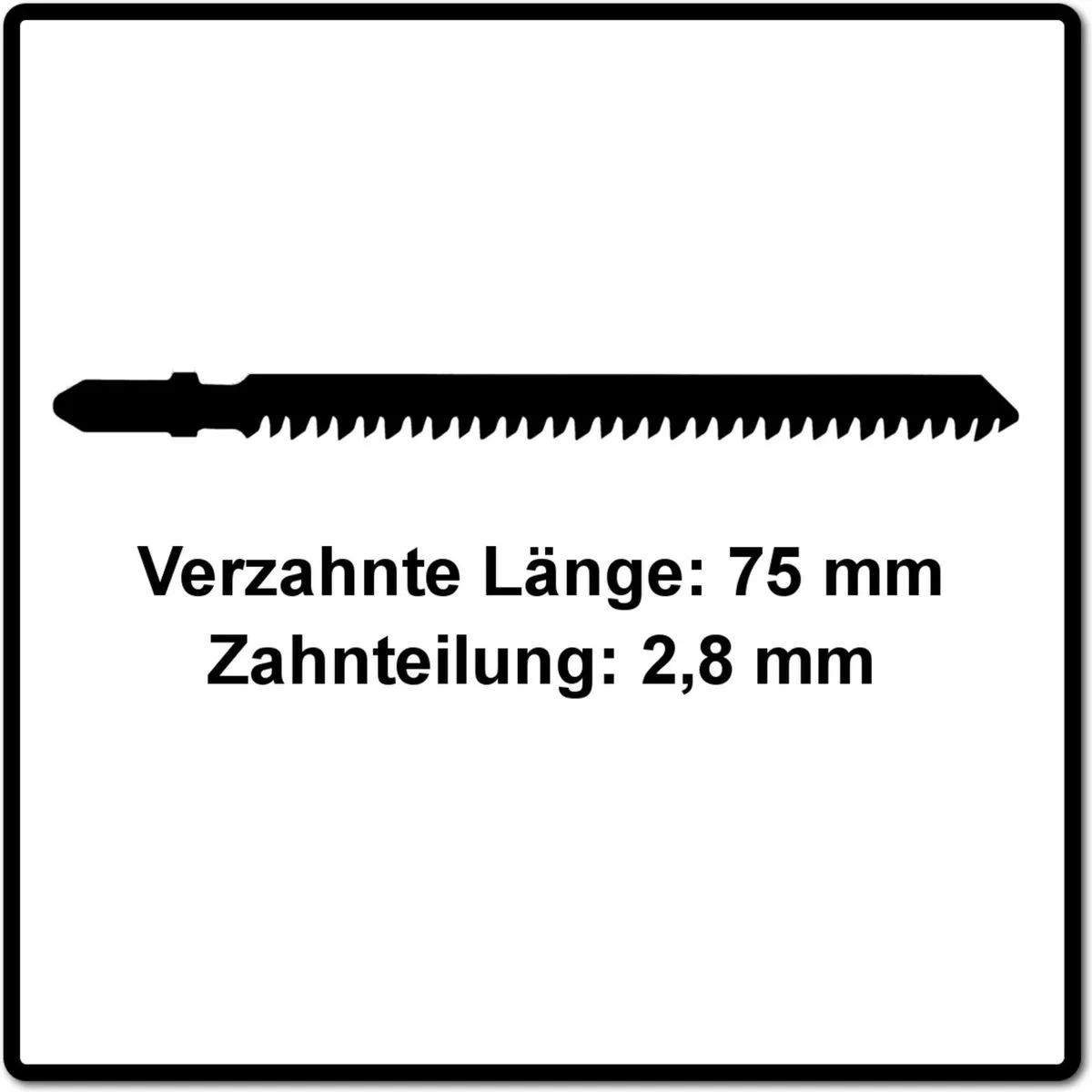 Festool S 75/2,8/20 Decoupeerzaagblad 204261