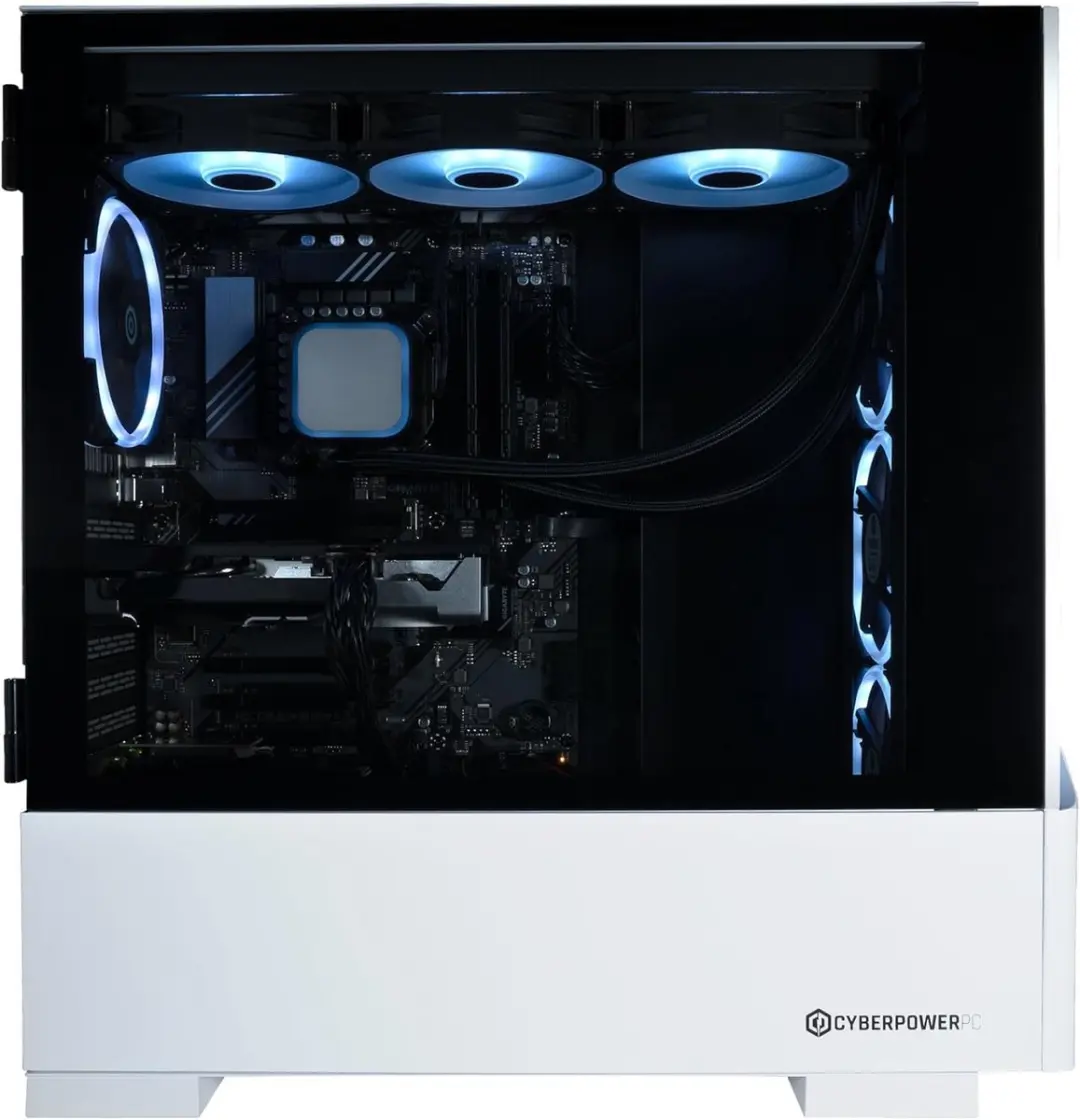 CyberPowerPC Luxe Gaming PC AMD Ryzen 7 9800X3D RX 9070 XT 16GB - 32GB RAM 2TB SSD 750W