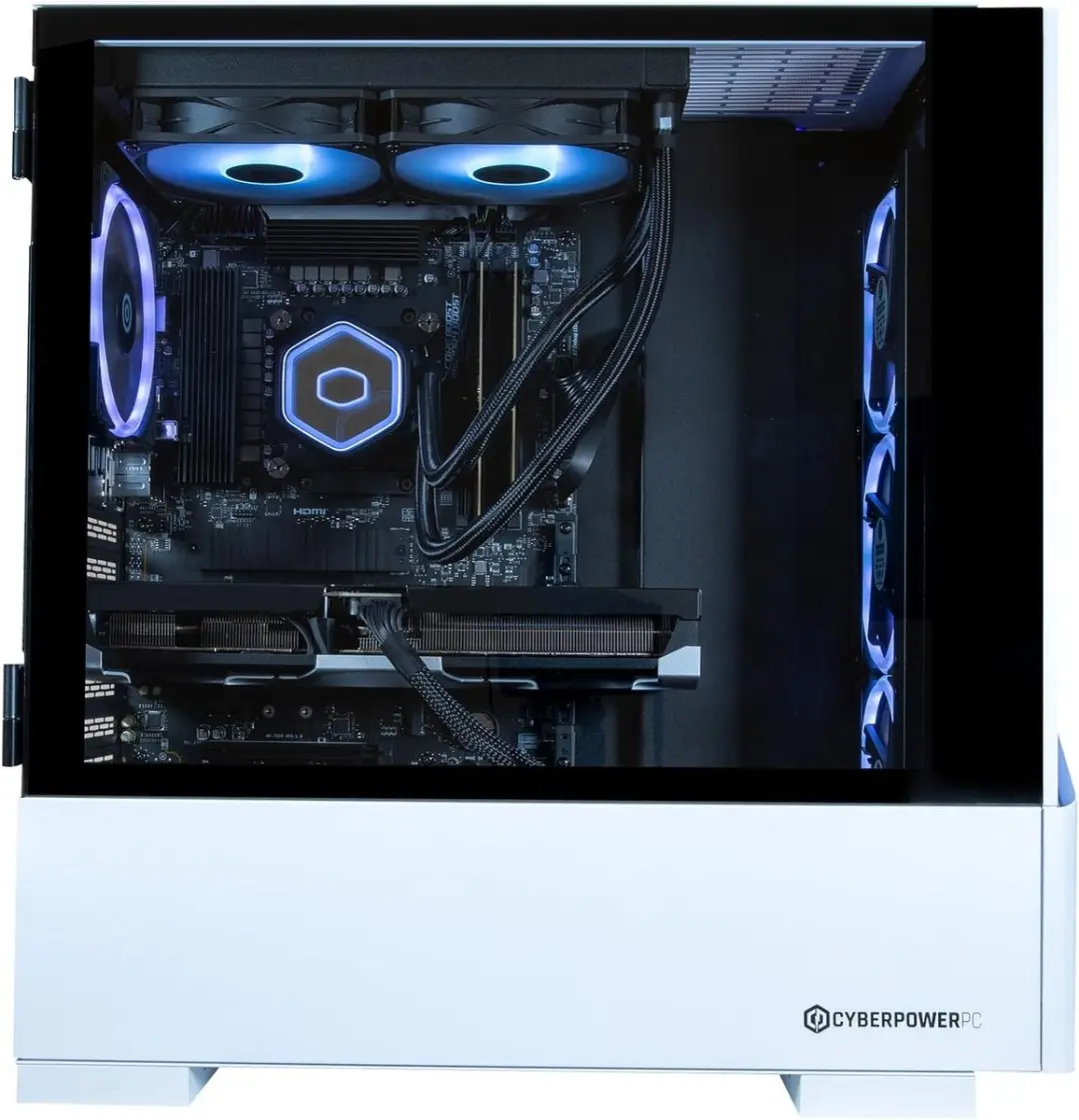 CyberPowerPC Luxe Gaming PC AMD Ryzen 7 9800X3D RX 9070 XT 16GB - 32GB RAM 2TB SSD 750W
