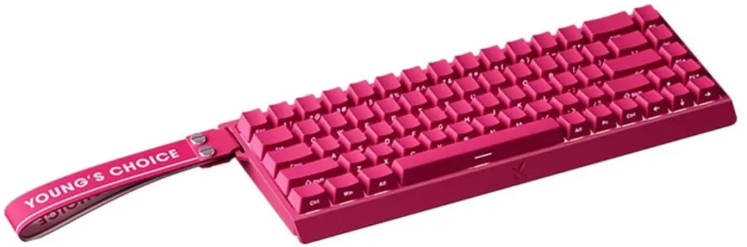MCHOSE Ace68 MC-Ace68-24 Mechanisch Gaming Toetsenbord - Rose Red - afbeelding 6 van 6